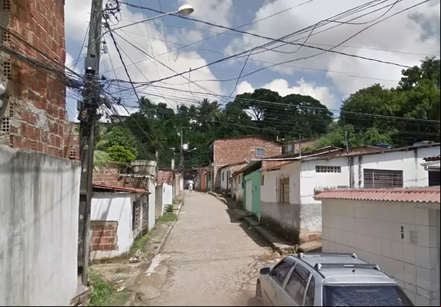 Bairro onde ocorreu o crime em Paulista