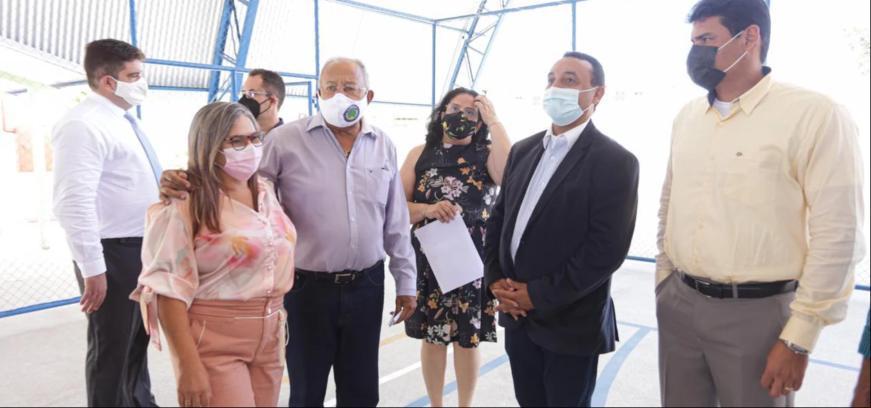 A inauguração da escola aconteceu na manhã desta quarta
