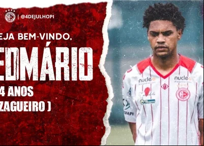 Edmário, zagueiro do 4 de Julho