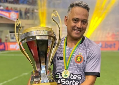 Clemilton Miranda, técnico do Resenha