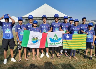 Delegação piauiense de canoagem no Campeonato Brasileiro 2024