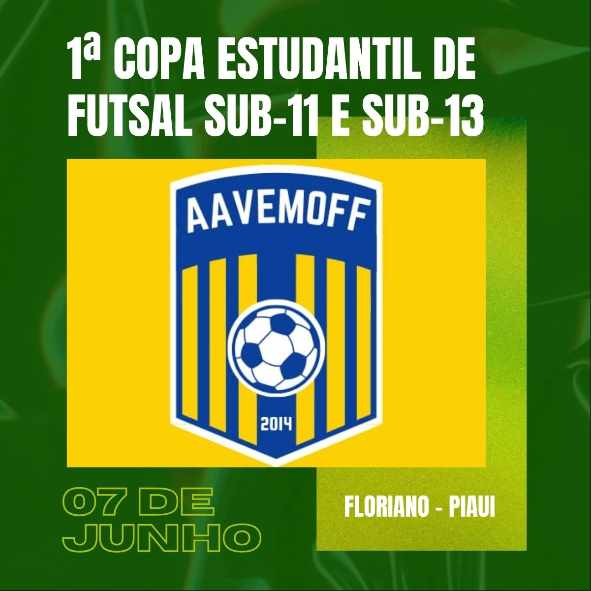 1ª Copa Estudantil de Futsal Sub-11 e Sub-13 - Floriano - Piauí