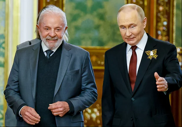 Lula e Vladimir Putin