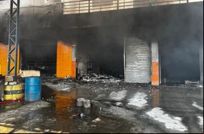 Equipes do Corpo de Bombeiros seguem atuando no combate às chamas