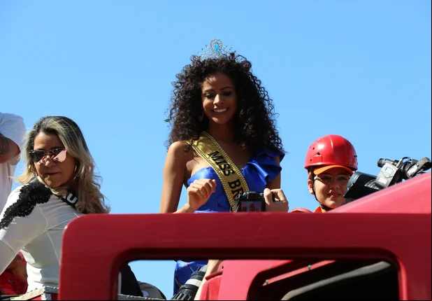 Chegada de Monalysa Alcântara em Teresina