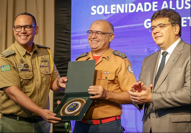 Rafael participa do aniversário do Gabinete Militar da Governadoria